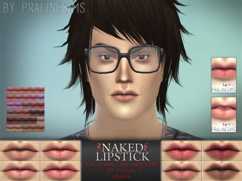 The Sims Resource Naked Lipstick Colors N By Pralinesims