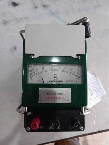 Mild Steel Eddy Current Dynamometer Waco Megger Insulation Tester At