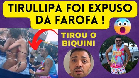 O COMEDIANTE TIRULLIPA SE EXEDEU EM SUAS BRINCADEIRAS E ACABOU EXPULSO