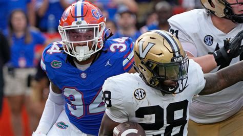 Florida Gators Dismantle Vanderbilt Commodores