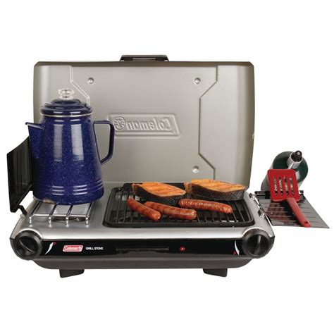 Coleman Tabletop 2 In 1 Portable Propane Gas Stove