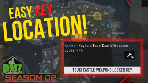 Tsuki Castle Weapons Locker Key LOCATION GUIDE Call Of Duty Warzone 2