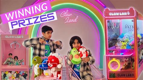 Claw Machine Challenge Winning Prizes Claw Land Youtube