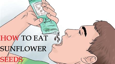 How To Eat Sunflower Seeds Youtube