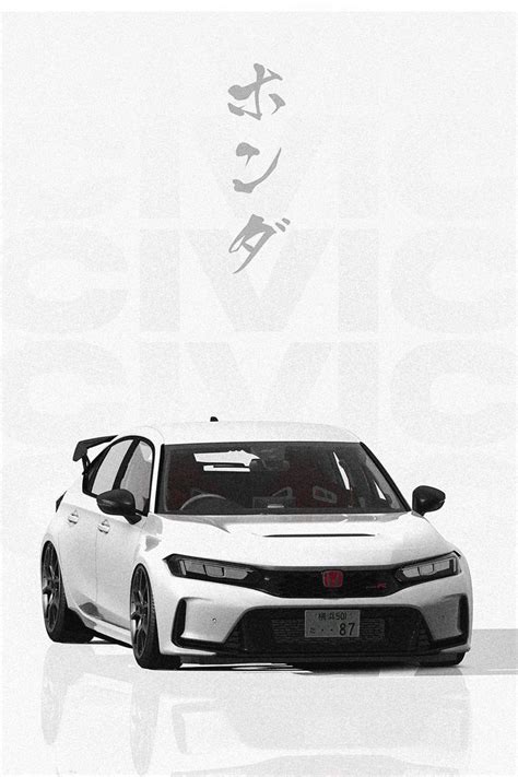 'Honda Civic Type R FL5' Poster, picture, metal print, paint by Yannick ...