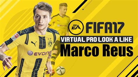 Fifa Virtual Pro Look A Like Marco Reus Youtube