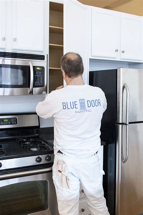 Professional Cabinet Painters — Blue Door Painting