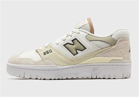 New Balance 550 Femme Sea Salt Olive BBW550SK Crumpe