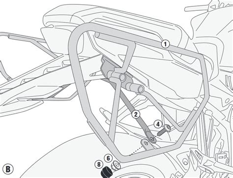 Soporte Alforjas Honda Cb 650 R 21 TE1185 Givi Totmoto