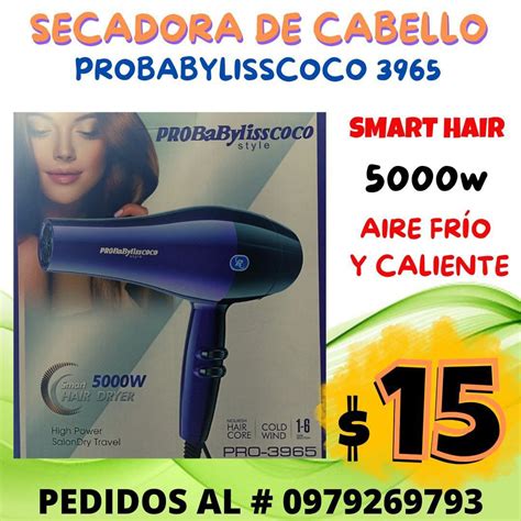 Secadora De Cabello Pro Babyliss Coco 3965 Mundo Tecnológico