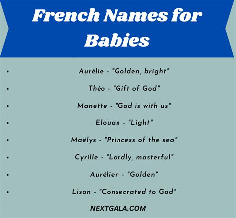 350 French Names for Babies (Cute, Cool, and Popular)