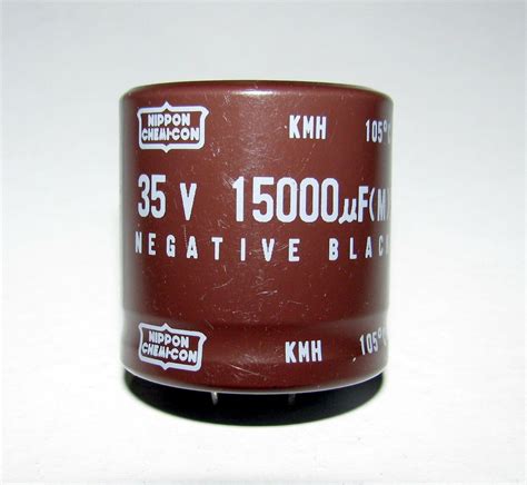 Nippon Chemi Con Kmh Uf V Snap In Electrolytic Capacitor Anca