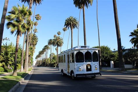 Luxury Hollywood Sightseeing Trolley Bus Tour In Los Angeles