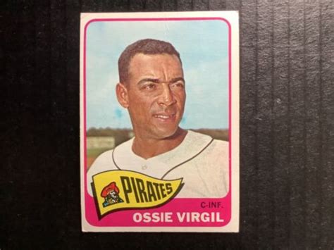 1965 Topps Baseball 571 Ossie Virgil Vg Condition EBay