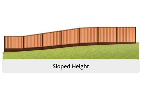 15 Fence On A Slope Ideas For Your Backyard Ergeon