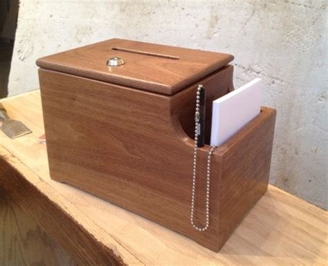 Custom Made Suggestion Box by phil morse: woodwork and design ...