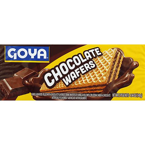 Goya Chocolate Wafer Cookies Foodtown