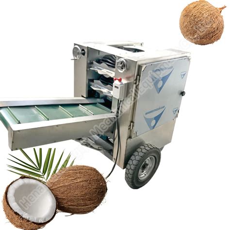 Coconut Husk Removing Peeling Machine Dry Coconut Husk Remover Hard