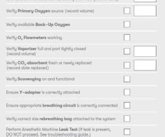 Anesthesia Machine Checklist Flashcards | Quizlet