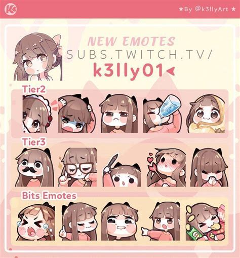 I Specialize In Making Cute Emotes For Your Twitch Channel Or Discord