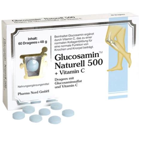 Glucosamin Naturell Mg Dragees St Shop Apotheke