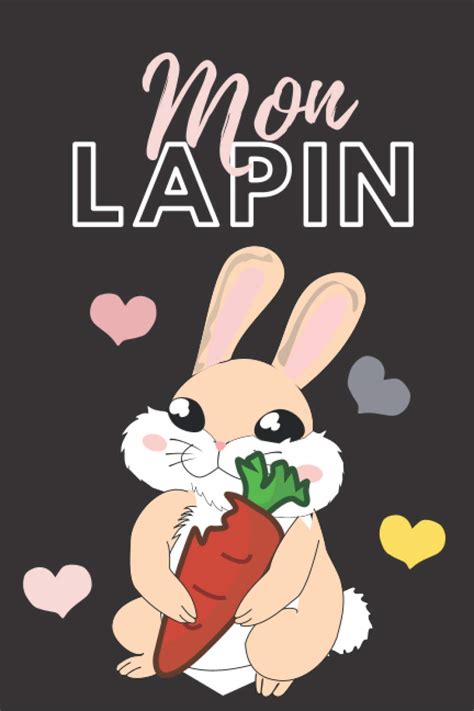 Buy Mon Lapin Carnet De Suivi Lapin Fiches Remplir Avec Les