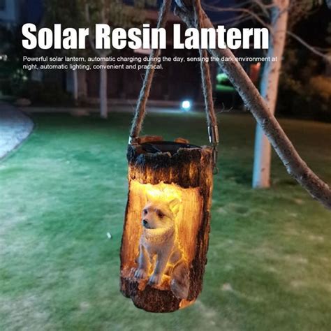 Yosoo Lanterne Solaire Suspendue Lanterne Solaire Lampe Suspendue Led