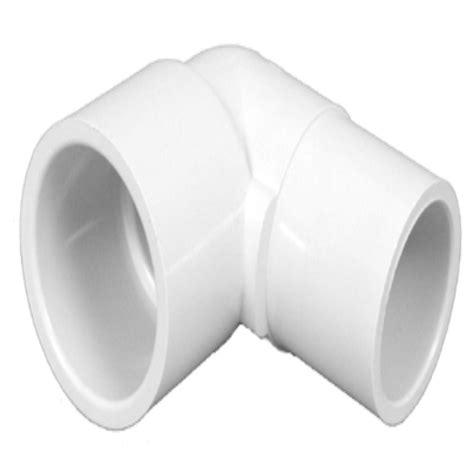 Charlotte Pipe 1 In Pvc Sch 40 90 Degree Spg X S Street Elbow Pvc 02304 0800hd The Home Depot