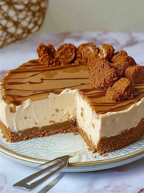 irresistible  bake biscoff cheesecake recipe