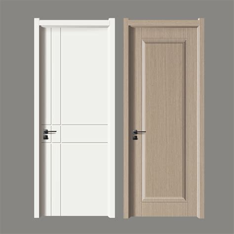 Shengyifa Waterproof Interior WPC Modern Door Design With Door Frame