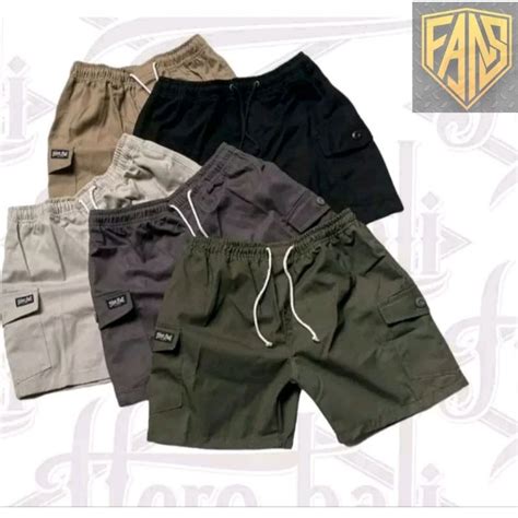 Jual Celana Pendek Cargo Boardshort 100 Ribu Dapat 4 Pcs Celana