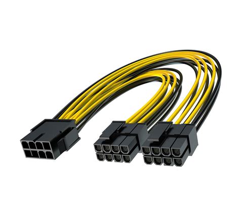 Amazon Kenjurl Pin To Dual Pin Pcie Cable Gpu Vga Pcie Pin