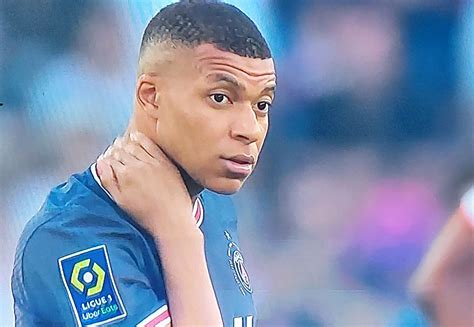 Mbappe Blue Hair