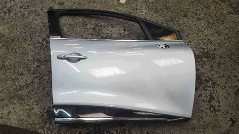 Renault Clio MK4 2013 2018 Drivers OSF Front Door Silver Ted69 Store