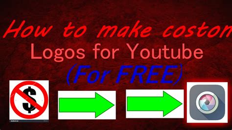 How To Make Your Own Channel Logo For Youtube For Free Youtube