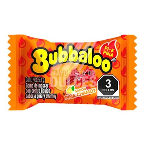 Adams Chicle S Bubbaloo Pik Pi A Paquete Con Piezas Cart N Con