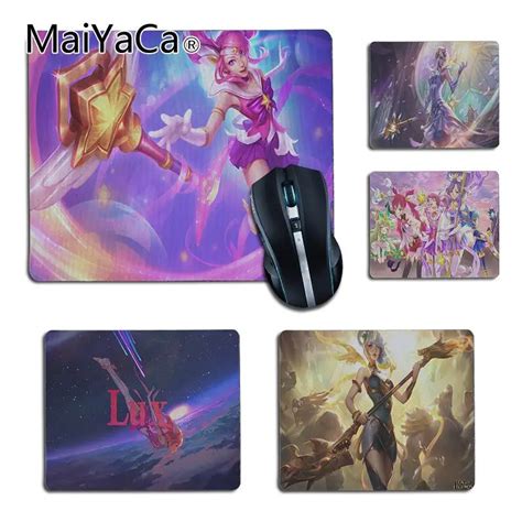 Maiyaca New Lol Star Guardian Lux Rubber Pad To Mouse Game For