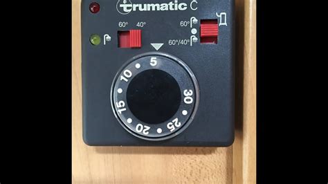 Thermostaat Trumatic C YouTube