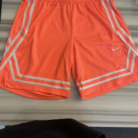 Nike Orange Shorts Depop