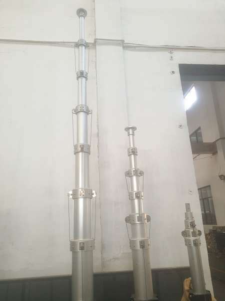 Light Weight Motorized Telescopic Antenna Pole Mast How To Make A Motorized Telescoping Pole