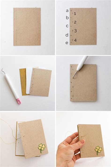 Book Binding Tutorial with Embroidered Cover | Book binding diy, Diy ...