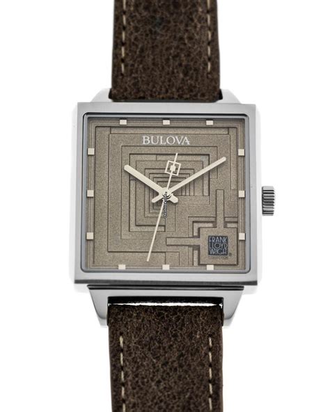 Bulova A Frank Lloyd Wright Limited Edition A For