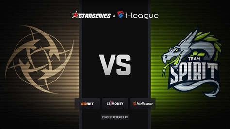 En Nip Vs Spirit Map Nuke Starseries I League Season Youtube