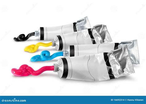 Cmyk Paint Splash Stock Photo Cartoondealer