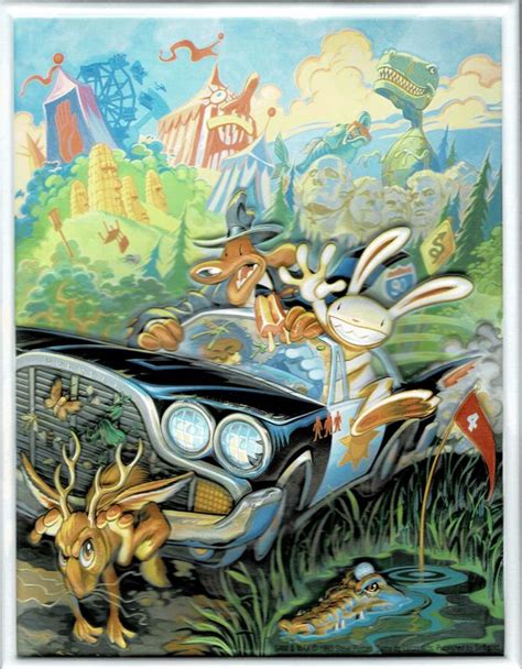 Sam Max Hit The Road Box Cover Art Mobygames