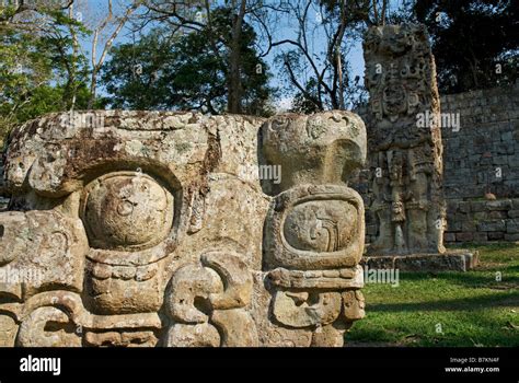 Mayan Statues Copan