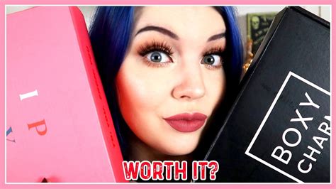 Boxycharm Vs Ipsy Plus Unboxing February Youtube