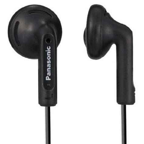 Panasonic RPHV096 Earbuds Headphones (black) at Juno Records.