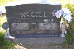 Robert E Mcgill M Morial Find A Grave