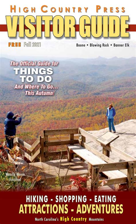 High Country Press Visitor Guide Fall 2021 By High Country Press Issuu